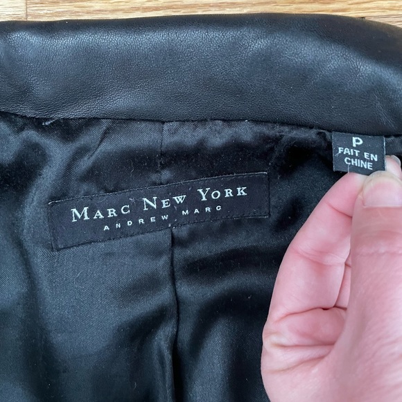 No longer available - Marc New York - Leather Jacket - Picture 2 of 16